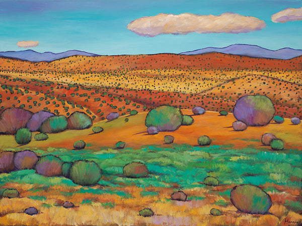 1997 New sold Mexico High Desert oil painting