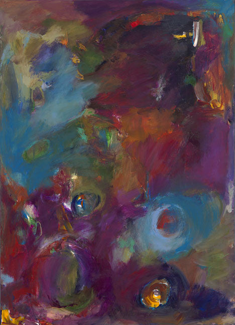 Abstract Expressionistic canvas painting by Johnathan Harris