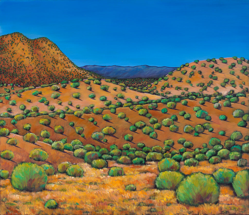 Santa Fe New Mexico Desert Southwest Landscape Art Johnathan Harris