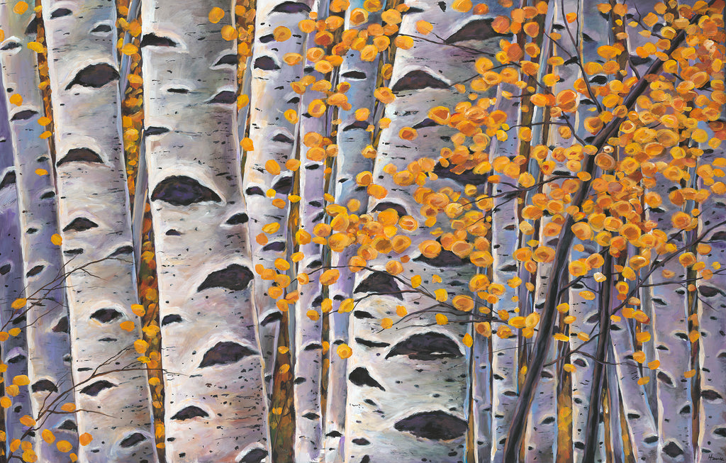 Aspen Santa Fe New Mexico Southwest Landscape Art Print Johnathan Harris