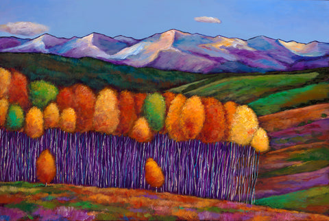 Aspen Colorado Southwest Landscape Art Print Johnathan Harris Elysian