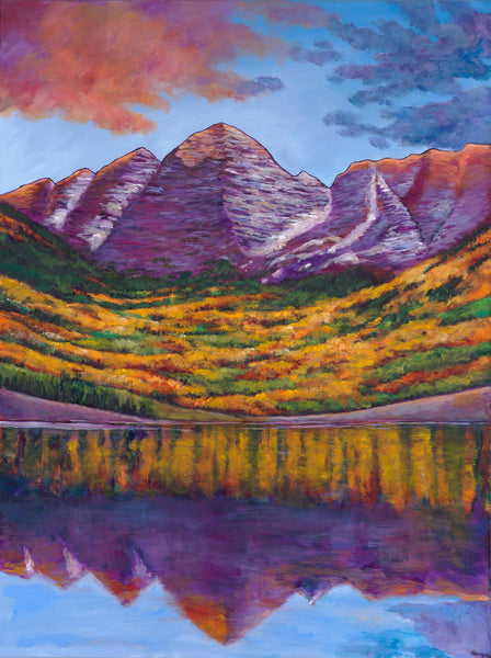Aspen Colorado Southwest Landscape Art Print Johnathan Harris Fall Symphony