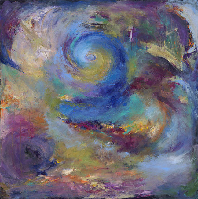 Abstract Expressionistic painting by Johnathan Harris