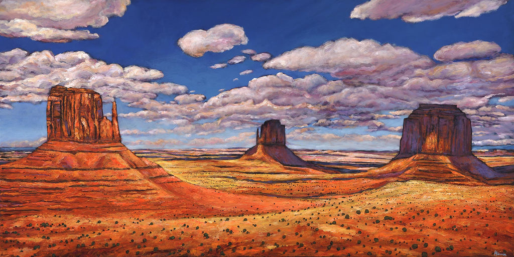 Monumental - Contemporary Western Landscape Art Johnathan Harris