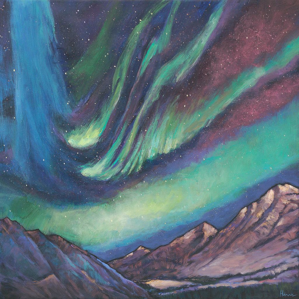 North by Northwest Original Painting on Canvas