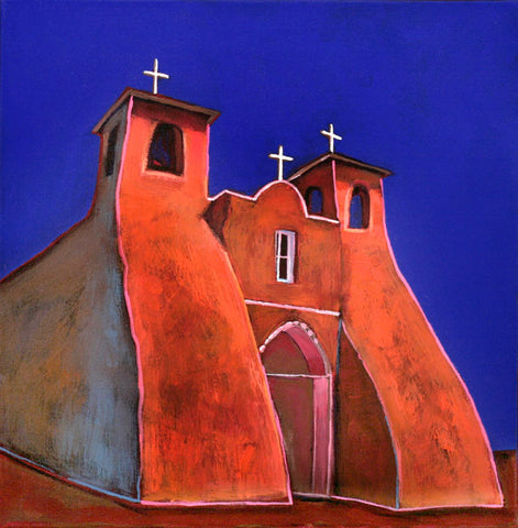 San Francisco de Asis painting by Johnathan Harris