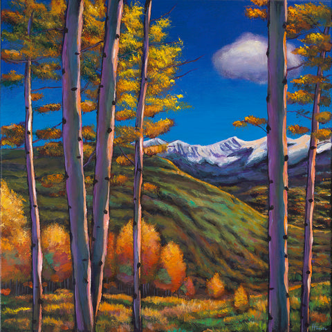 Aspen Colorado Southwest Landscape Art Print Johnathan Harris