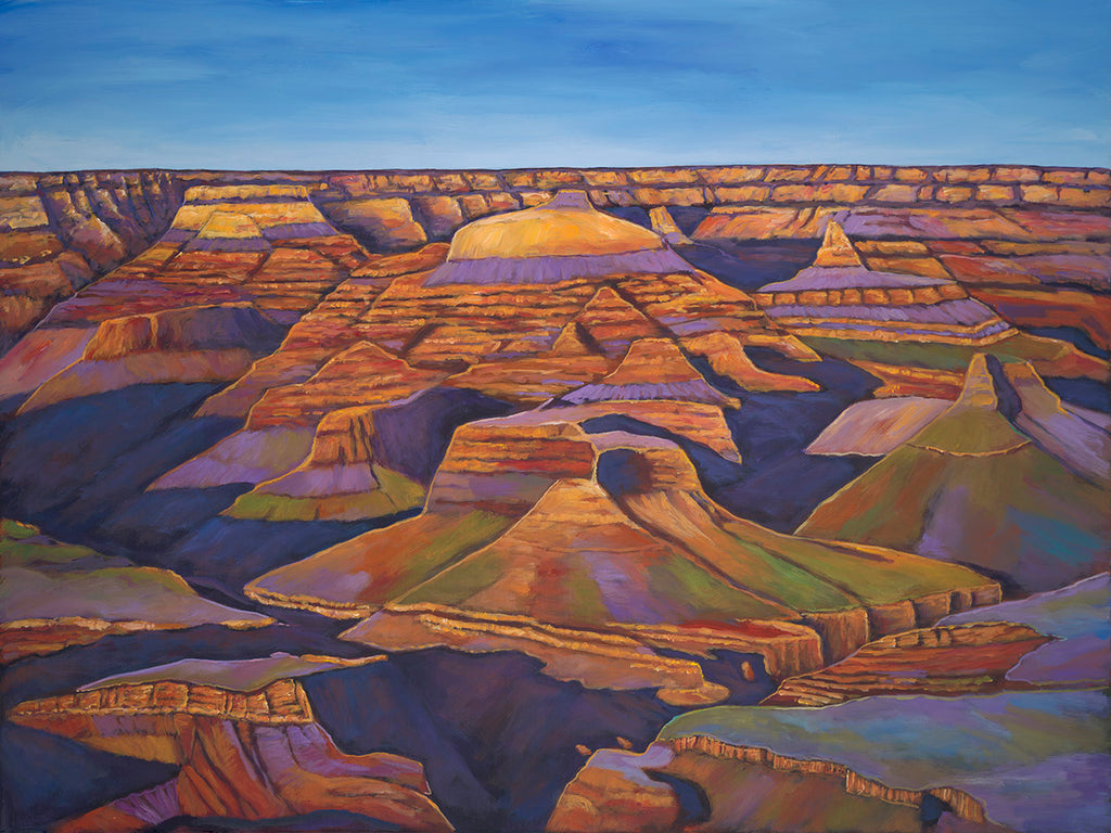 Shadows And Breezes Grand Canyon Painting and Prints Johnathan Harris