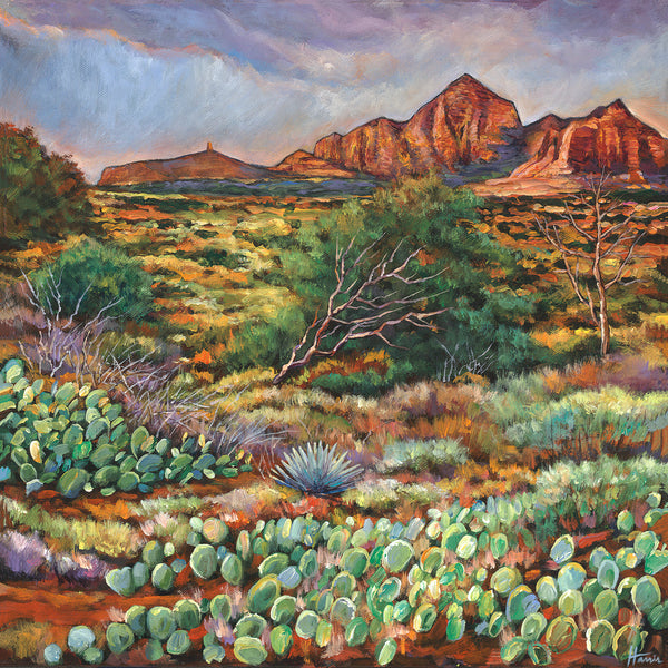 Sedona Red Rocks and Desert Southwest Landscape Art Johnathan Harris