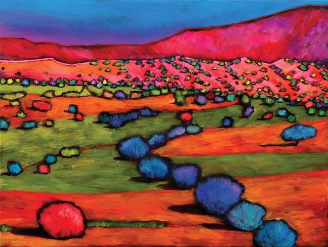 Tree Line At Twilight