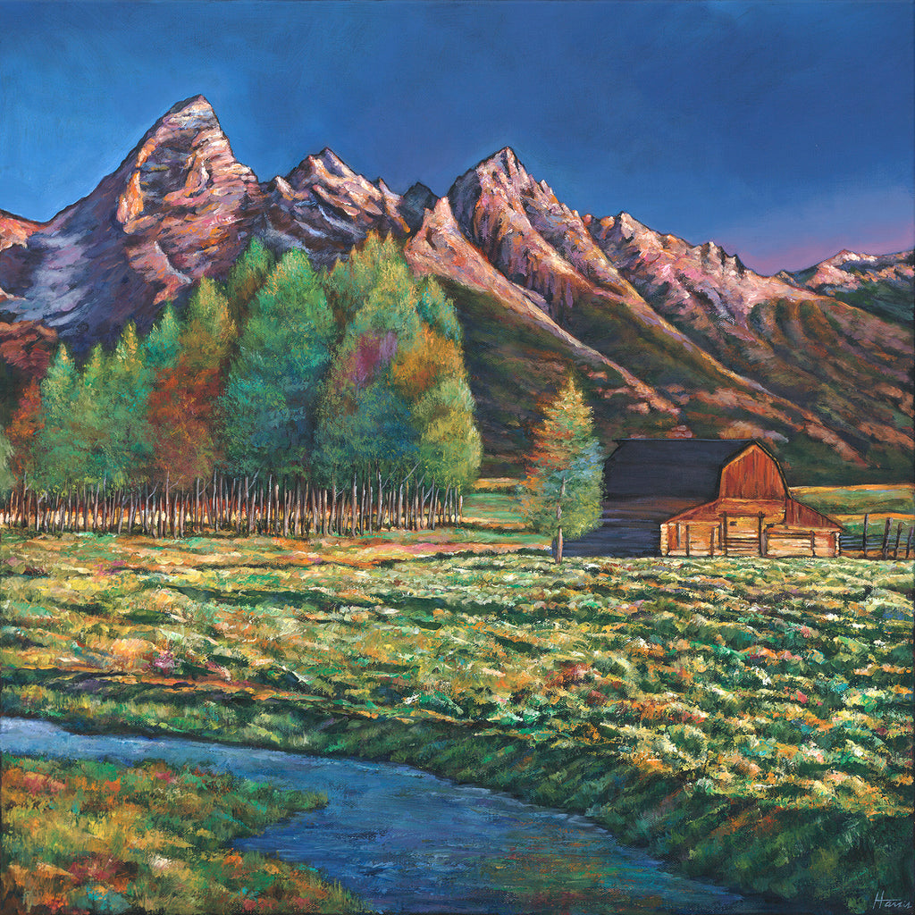 Wyoming Grand Tetons National Park Contemporary T.A. Moulton Barn by Johnathan Harris